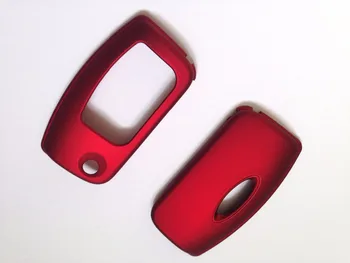 Металлический красный цвет, жесткий пластиковый пульт дистанционного управления, Защита 3 кнопки для Ford Fiesta Focus C-Max Galaxy Kuga Mondeo S-Max