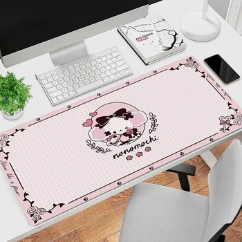 Милая Маленькая собачка, Розовый коврик для мыши, Шкаф для компьютерных игр, Нескользящая Клавиатура, Коврик для мыши, игровые аксессуары для ноутбука, Милый Настольный коврик, ковер