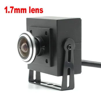 Мини Аудио AI CCTV 5-мегапиксельная POE IP-камера с низким уровнем освещенности Сетевая безопасность 48V XMEye ONVIF H.265 с объективом 1,7 мм