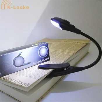 Мини Портативный Книжный светильник Гибкий Зажимной Яркий светодиодный светильник для чтения книг для путешествий, лампа для чтения книг в спальне, Светильник для чтения книг