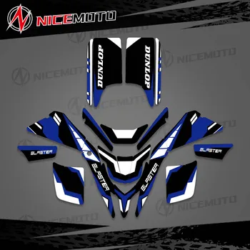 Набор наклеек NICEMOTO ATV Personality Graphics Background Decal для Yamaha BLASTER 200 YFS 200 1988-2006 2002 2003