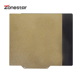 Наклейка для очага из Пружинного стального листа ZONESTAR PEI Гибкая Магнитная Основа Для легкого Удаления, предварительно нанесенная для Теплового ложа 3D-принтера Z8 Z9 Z10