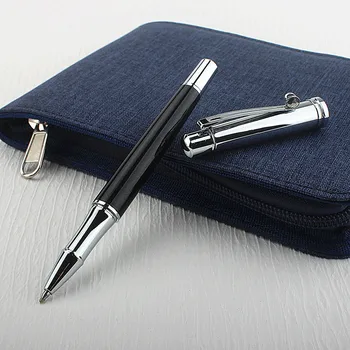 Новая Креативная Студенческая Ручка-Роллер с Бриллиантовым Зажимом для ручки 0,7 мм, Фирменные Швейцарские Чернильные ручки, Канцелярские Принадлежности