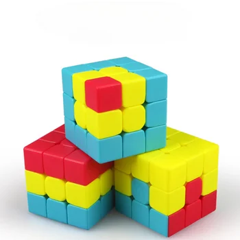 Новый Волшебный куб 3x3x3, Обучающий Магический Куб для детского сада, Подарок для мальчиков и Девочек, Практическая Игра, Креативная Декомпрессионная Детская Головоломка