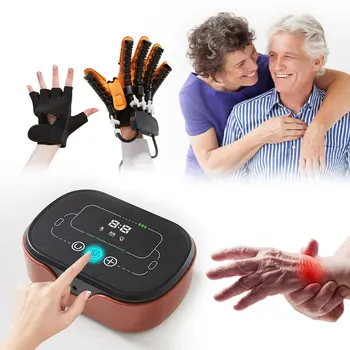 Перчатки-робот для реабилитации при инсульте и гемиплегии, тренажер для пальцев рук, восстановление функции рук, устройство для реабилитации рук