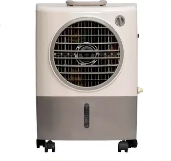 Портативный испарительный вентилятор MC18M для помещений с низкой влажностью внутри/снаружи, 1300 CFM, 500 кв. футов, 2-скоростной вентилятор, 53,4 дБ, Вт