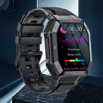 Представляем новейшие интеллектуальные водонепроницаемые смарт-часы Bluetooth с функцией мониторинга сердечного ритма и сна.
