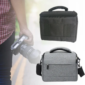 Профессиональная сумка для цифровой зеркальной фотокамеры, Водонепроницаемый Противоударный чехол, Фотосумка для Canon Nikon, сумка для объектива Sony, Дорожная сумка