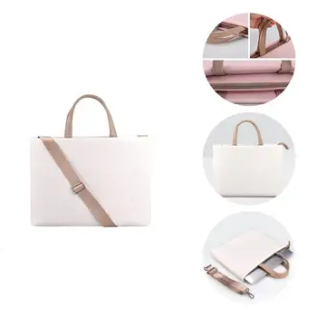 Профессиональный Простой Портативный портфель, сумка для ноутбука, два цвета по желанию, со скрытой застежкой-молнией