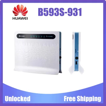 Разблокированный Новый Huawei B593 B593S-931 B593S-22 4G Промышленный Wi-Fi Маршрутизатор С Поддержкой 4G LTE TDD FDD 800/900/1800/2100/2600 МГц