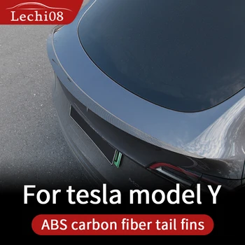 спойлер для аксессуаров Tesla model y/автомобильные аксессуары tesla model y carbon/аксессуары