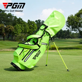 Сумка для гольфа PGM, Водонепроницаемая сумка для гольфа, Легкая сумка для кронштейнов, Переносная клюшка для хранения Клюшек, зеленая Устойчивая подставка для подставки QB116