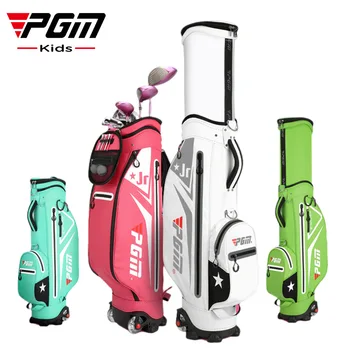 Сумка для гольфа PGM, молодежная воздушная сумка для девочек, эластичная водонепроницаемая нейлоновая ткань