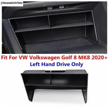 Центральная консоль, подлокотник, ящик для хранения, Органайзер, держатель, лоток, Пластиковые аксессуары для интерьера VW Volkswagen Golf 8 MK8 2020 - 2023 